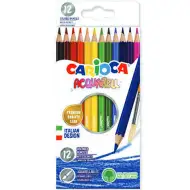 Carioca: Akvarelové barevné tužky sada 12 kusů