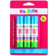 Carioca: Školní lepicí tyčinka 10g, 3 ks