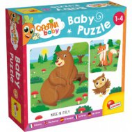 Carotina Baby: Puzzle lesní zvířata