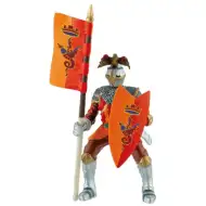 Červený rytířský turnaj rytířská figurka - Bullyland