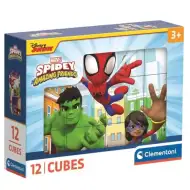 Clementoni: Spider-Man - Pavučinová kostka 12 ks