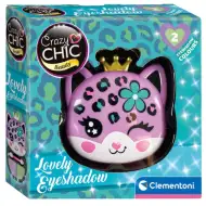 Crazy Chic: Oční stíny a aplikátor v pouzdře ve tvaru leoparda - Clementoni