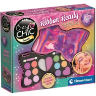 Crazy Chic: Ribbon Ready make-upová sada v pouzdře ve tvaru mašle - Clementoni