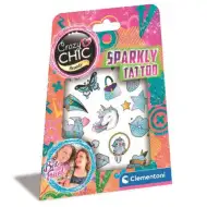 Crazy Chic: Třpytivá tetovací sada - Clementoni