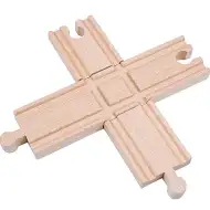 Dřevěný železniční přejezdový prvek