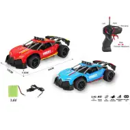 Dálkově ovládané RC sportovní auto ve dvou verzích 1/16 2,4GHz