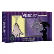 Dárkový balíček Wednesday s peněženkou a klíčenkou