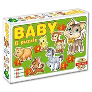 Dětské puzzle se zvířátky