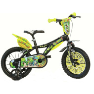Dinosaur Adventure dětské kolo s motivem dinosaura, velikost 14 - Dino Bikes