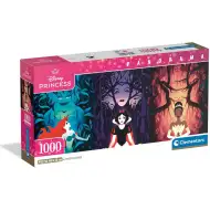 Disney+ - Disney princezny 1000dílné panoramatické puzzle s plakátem - Clementoni