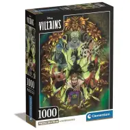 Disney+ - Zloduši 1000dílné puzzle s plakátem - Clementoni