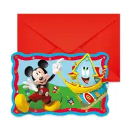 Disney+Mickey+Mouse+party+pozvánka+6ks+sada