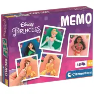 Disney Princezny paměťová hra 48 ks - Clementoni