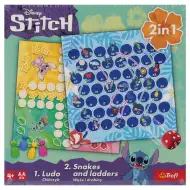 Disney: Stitch 2v1 kolekce deskových her - Trefl