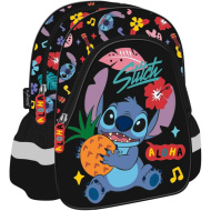 Disney Stitch Aloha černý batůžek do školky 29x22x9 cm