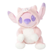 Disney Stitch Angel plyšová figurka v liščím kostýmu, 25 cm - Simba Toys