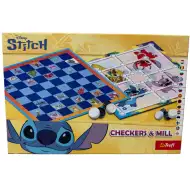 Disney Stitch: Dáma a mlýn desková hra - Trefl