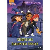 Dora a přátelé: Strašidelná halloweenská noc - kniha s nálepkami
