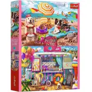 Dovolená 2x500dílné puzzle - Trefl