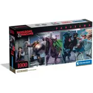 Dungeons &amp; Dragons 1000dílné panoramatické puzzle s plakátem - Clementoni