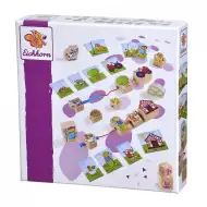 Eichhorn: Dřevěná farma s provlékáním 13 ks - Simba Toys