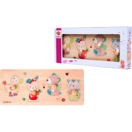 Eichhorn: Dřevěná skládanka Roztomilí přátelé - Simba Toys