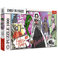 Emily v žhavých uhlíkách - Módní inspirace, puzzle o 1000 dílcích - Trefl