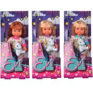 Evi Love: Panenka Évi v pyžamu s jednorožcem v různých variantách - Simba Toys