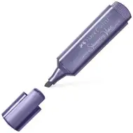 Faber-Castell: 1546 Zářivě fialový zvýrazňovač Metalická fialová barva 1ks