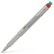 Faber-Castell: Fóliový popisovač F červený