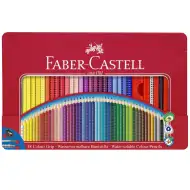 Faber-Castell: Grip barevné tužky v kovovém pouzdře, sada 48 kusů