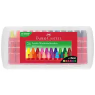 Faber-Castell: Jumbo trojúhelníkové voskovky, sada 24 kusů