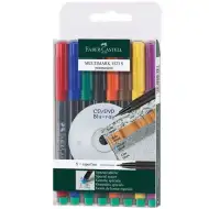 Faber-Castell: Multimark S Sada alkoholových fixů 8 barev 0,4 mm