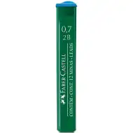 Faber-Castell: Náhradní tuhy 12 ks, 0,7 mm, 2B