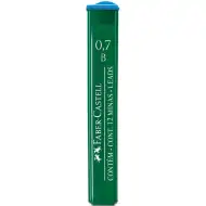 Faber-Castell: Náhradní tuhy 12 ks, 0,7 mm, B