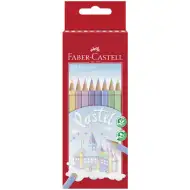 Faber-Castell: Pastelové barevné tužky, sada 10 kusů