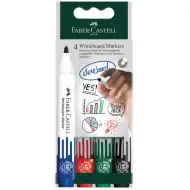 Faber-Castell: Sada 4 barevných tabulových popisovačů
