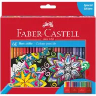 Faber-Castell: Sada barevných tužek, 60 kusů