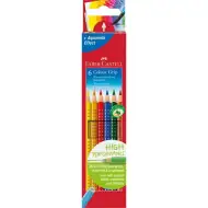 Faber-Castell: Sada barevných tužek Grip 2001, 6 kusů