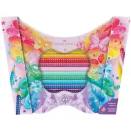 Faber-Castell: Sparkle Butterfly sada 20 barevných tužek v kovové krabičce