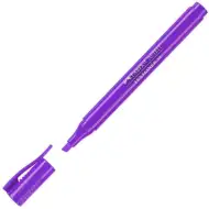 Faber-Castell: Super-floures textový zvýrazňovač 38 fialový