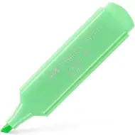 Faber-Castell: Zvýrazňovač v pastelově zelené barvě