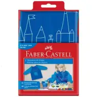 Faber-Castell: malířská zástěra pro děti v modré barvě
