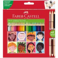 Faber-Castell: sada barevných tužek 24+3 ks