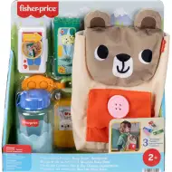 Fisher-Price: Batůžek s medvídkem - Mattel