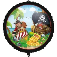 Fólie balón s pirátským motivem 46 cm