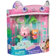 Gabi dům pro panenky Kino: Balíček figurek Kristalová zahrada 2 ks – Queen Kitty Fairy a Kitty Gnome – Spin Master