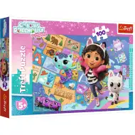 Gabiin domeček pro panenky Film 100dílné puzzle - Trefl