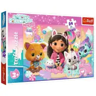 Gabiin domeček pro panenky a přátelé 24dílné maxi puzzle - Trefl