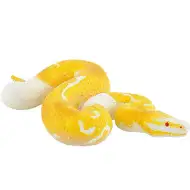 Herní figurka albinovského královského pytona